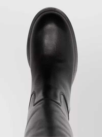 Paris Texas Napa Leather Boots In Black