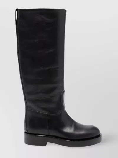 Paris Texas Napa Leather Boots In Black