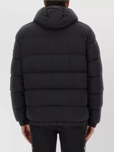 Stone Island Seamless Tunnel Nylon Down-tc Regular-fit. Piumino Con Cappuccio A Uno Strato Di Nylon Leggero Stret In Black