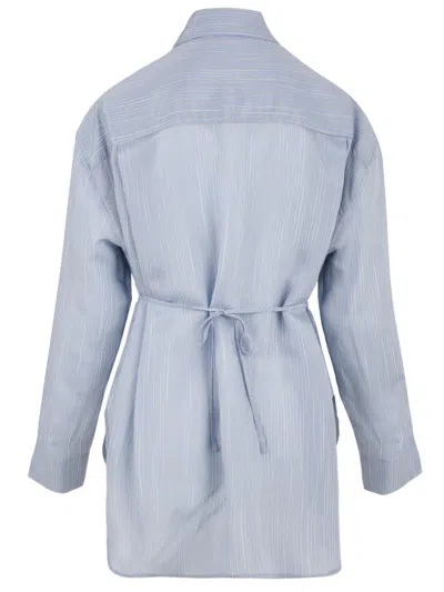 Douuod Shirts Clear Blue In Blue