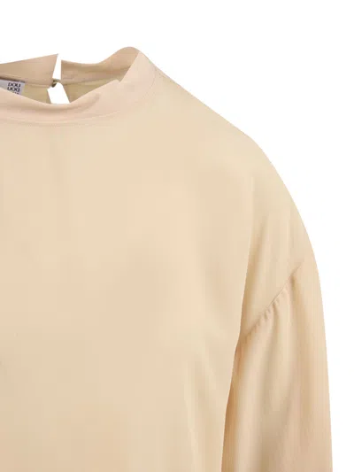 Douuod T Shirts And Polos Powder In Neutral