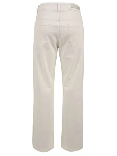 Douuod Trousers White In White