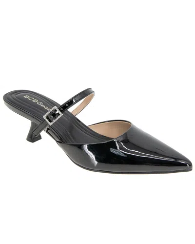 Bcbgeneration Women's Katalina Kitten Heel Mary Jane Patent Mules In Black