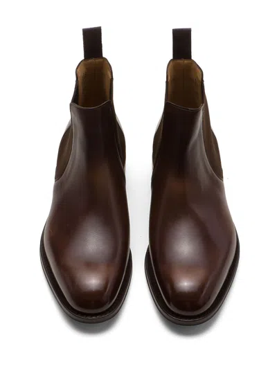 Church's Leather Amberley Chelsea Boots In Brown