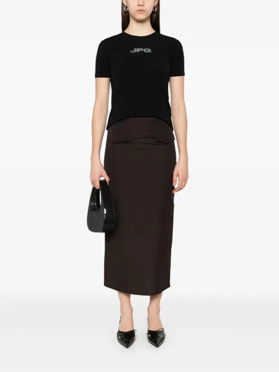 Jean Paul Gaultier T-shirts And Polos In Burgundy