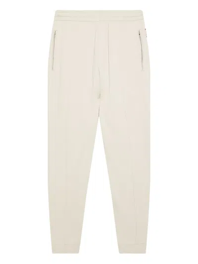 Orlebar Brown Struma Zip-pocket Merino-wool Track Pants In Neutral