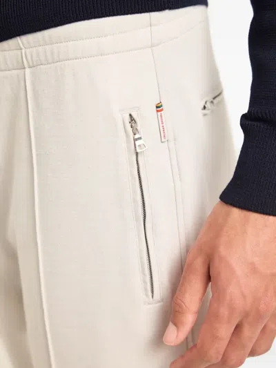Orlebar Brown Struma Zip-pocket Merino-wool Track Pants In Neutral
