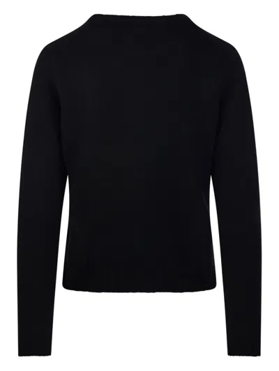 Beyou Button-front Cardigan In Black