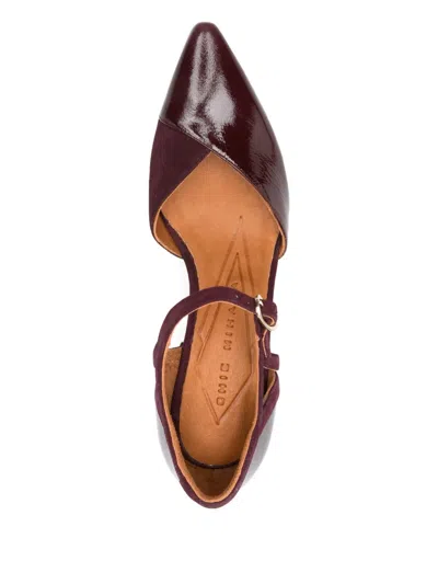 Chie Mihara 70mm Block-heel Ankle-strap Pumps In Red