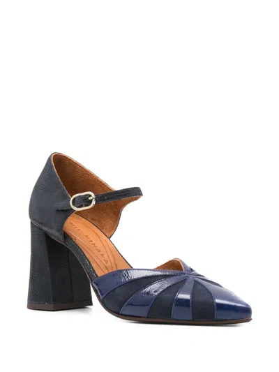 Chie Mihara 85mm Ankle-strap Heeled Pumps In Blue