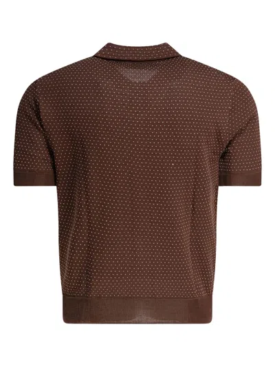 Rakkì Rakki Cotton Brown Shirt In Brown