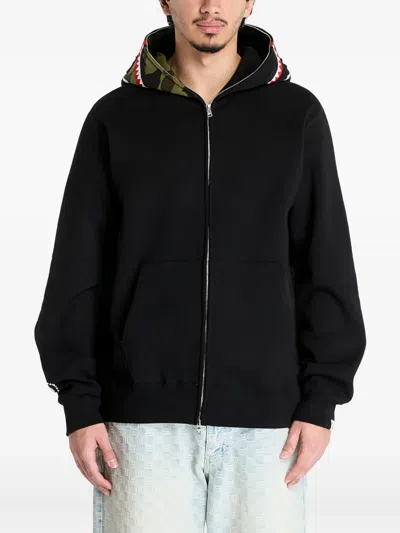 迷彩鲨鱼连帽衫