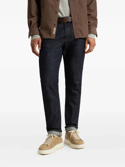 Woolrich Leather Platform Sneakers In Neutral