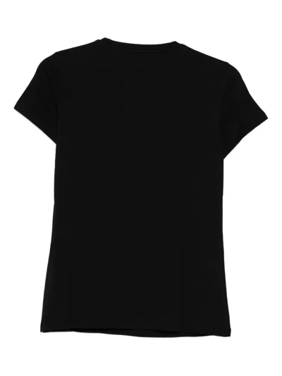 Liu •jo T-shirt Woman Liu Jo Uf5265 Js923 M9941 In Black