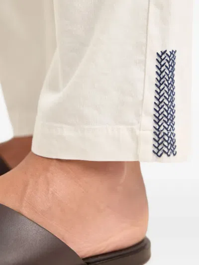 Orlebar Brown Sonoran Drawstring Side-stripe Trousers In Pink