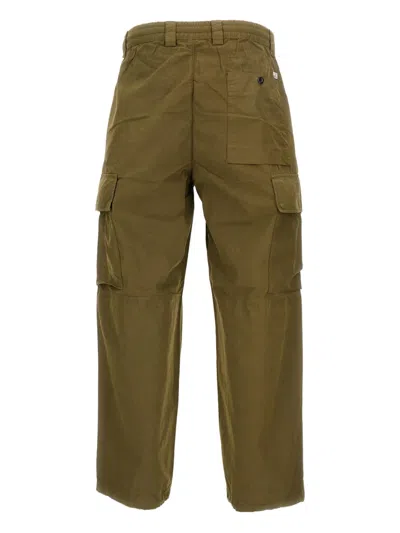 C.p. Company Cargo Pant In Microreps Peached In Green