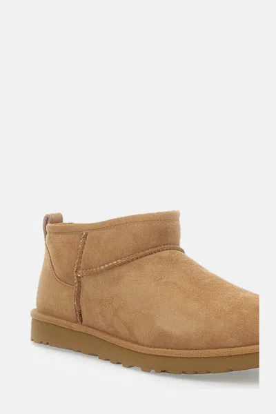 Ugg Classic Ultra Mini Boots In Marrone