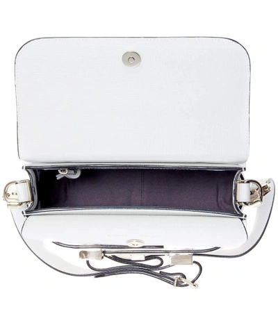 Shop Proenza Schouler Ps11 Mini Classic Leather Shoulder Bag In White