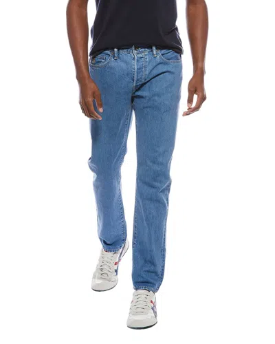 Todd Snyder Dad Wash Slim Fit Jean In Blue
