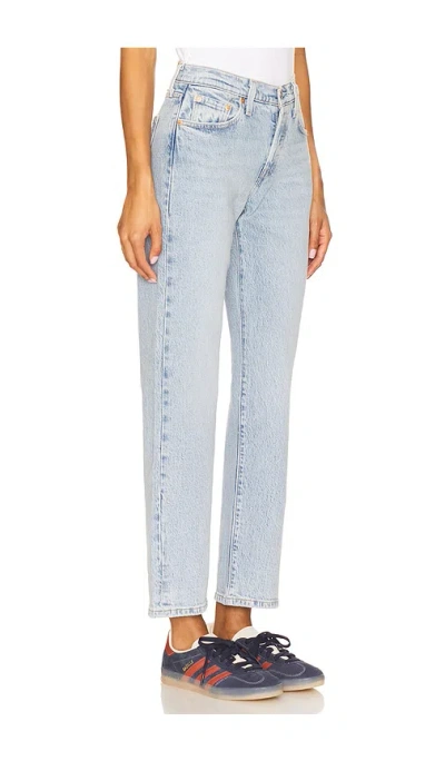 Levi's Ribcage High Waist Straight Leg Jeans In Blue