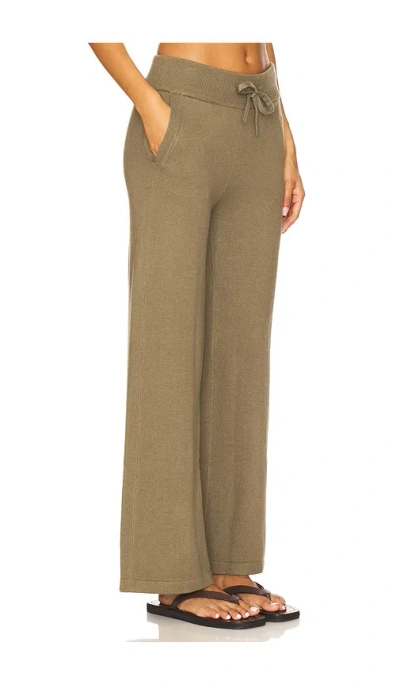 Eberjey Recycled Sweater Pant In Green