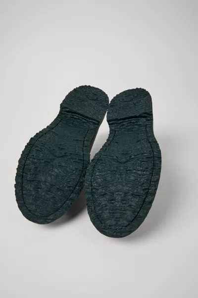 Camper Walden Mismatched Colour-block Loafers In Black