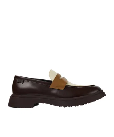 Camper Walden Twins Mismatched Colorblock Penny Loafers