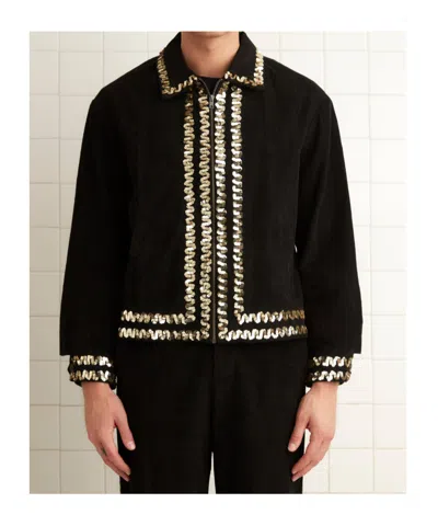 Bode Black Bandstand Jacket In Black