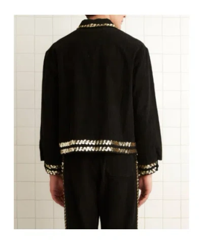 Bode Black Bandstand Jacket In Black