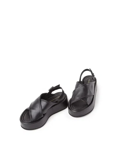 Paloma Barceló 55mm Basima Platform Sandals In Black