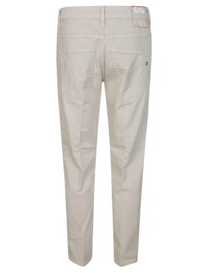 Dondup Bringhton Trousers Belt Loops In White