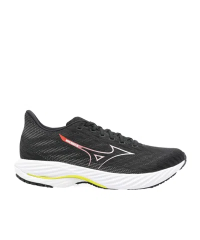 Mizuno Low Top Sneakers Flat Sole In Black