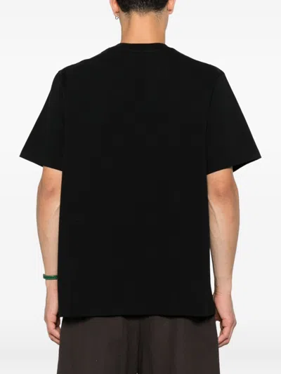 Casablanca Casa Way Mountain Printed T-shirt In Black