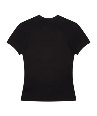 Coperni Logo Crew Neck T-shirt In Black
