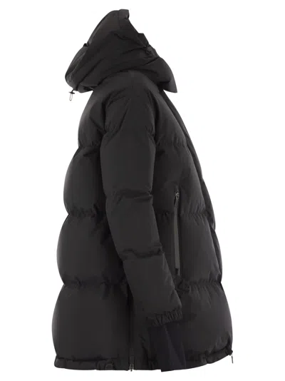 Herno Women Double-layer Down Jacket With Hood In Black