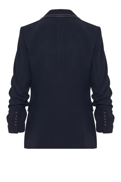 Veronica Beard Battista Dickey Jacket In Navy In Blue
