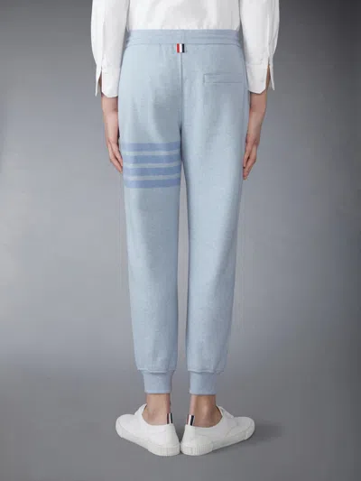 Thom Browne Blue Classic Loopback 4-bar Sweatpants In Blue