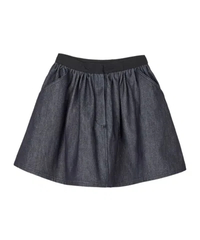 Cecilie Bahnsen Bobbi Waistband Pocket Skirt In Blue