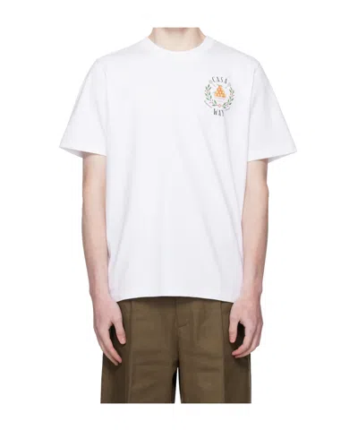 Casablanca Casa Way T-shirt In White