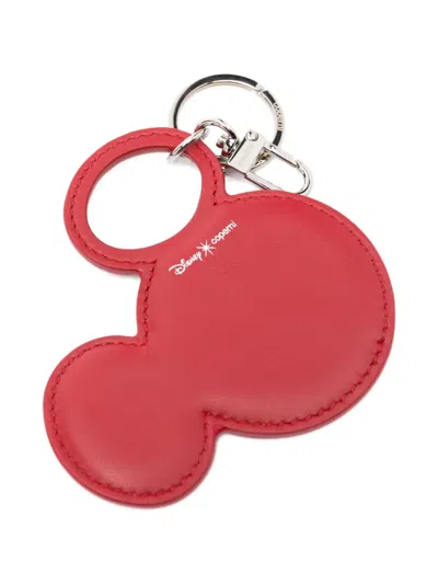 Coperni Mickey Mouse Keyring In Red