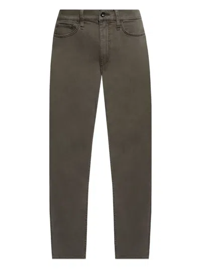 Rag & Bone Straight-leg Cotton Jeans In Brown