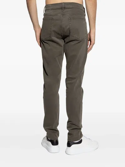 Rag & Bone Straight-leg Cotton Jeans In Brown