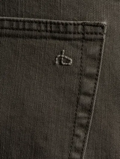 Rag & Bone Straight-leg Cotton Jeans In Brown