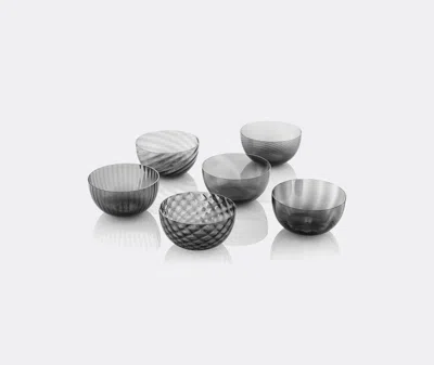Nasonmoretti Tableware Grey Uni In Grey