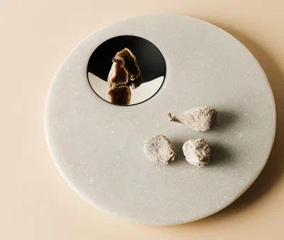 Tom Dixon Stone Serving Board In White