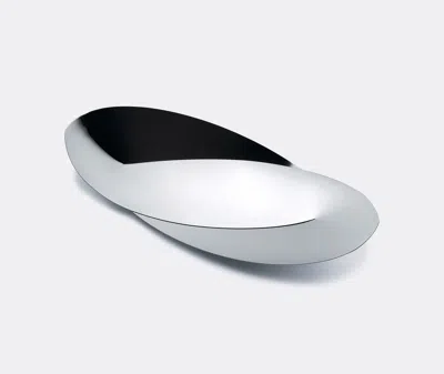 Alessi Octave Bread Basket Bowl In Steel