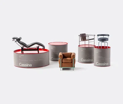 Cassina Decorative Objects Black Uni In Black