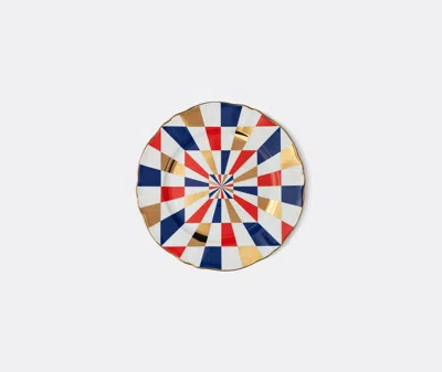 Bitossi Home 2 Piece Printed Round Platter Set In Multicolor