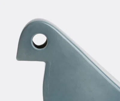 Nuove Forme Decorative Ceramic Bird In Grey