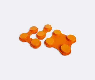 Cassina 'modular Imagination By Virgil Abloh', Triple Connecting Element In Orange